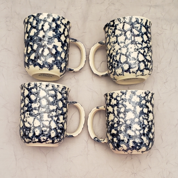Folk Craft SPoNGe Coffee Mug Set (4) - Picture 2 of 9